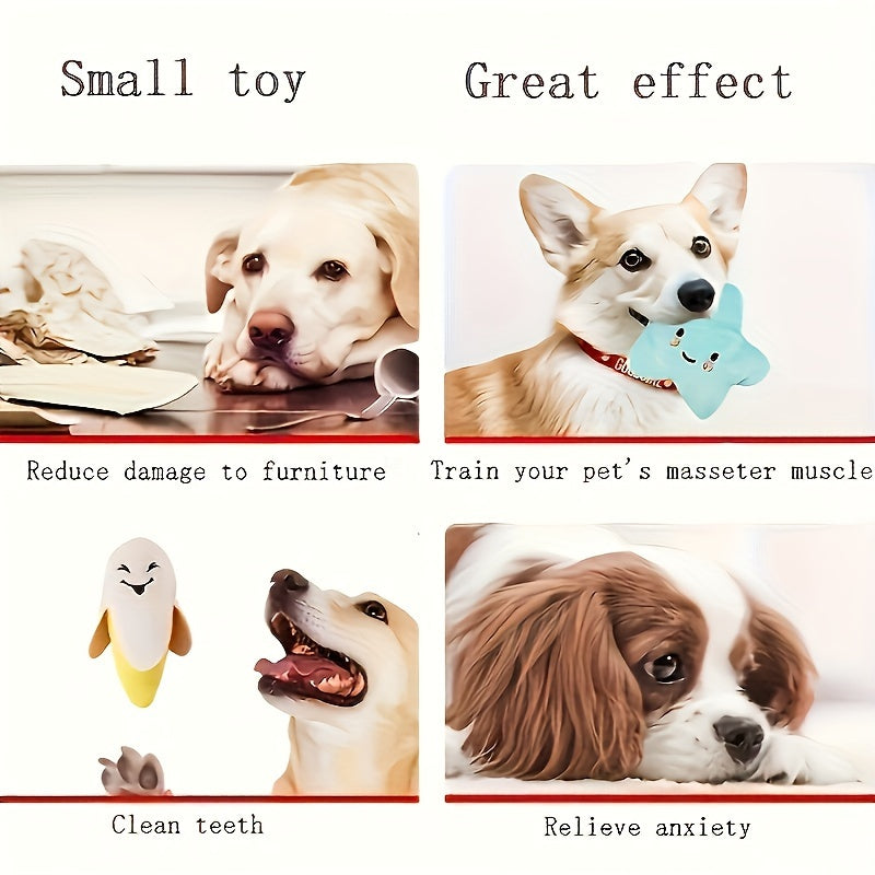 15pcs Cuddle Paws Cartoon Plush Dog Toy Set