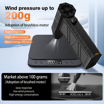 400000 Cordless Electric Compressed Air Duster | Mini Turbine Fan