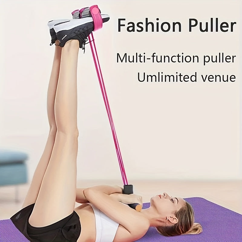6-Tube PVC Fitness Pedal Rope