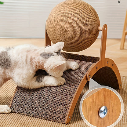 Cat Scratching Ball
