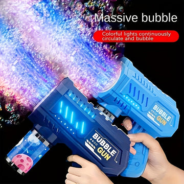 LED Bubble Gun with Colorful Lights