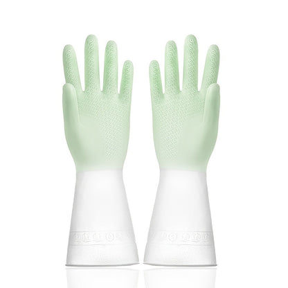 3 Pairs Waterproof Latex Kitchen Gloves