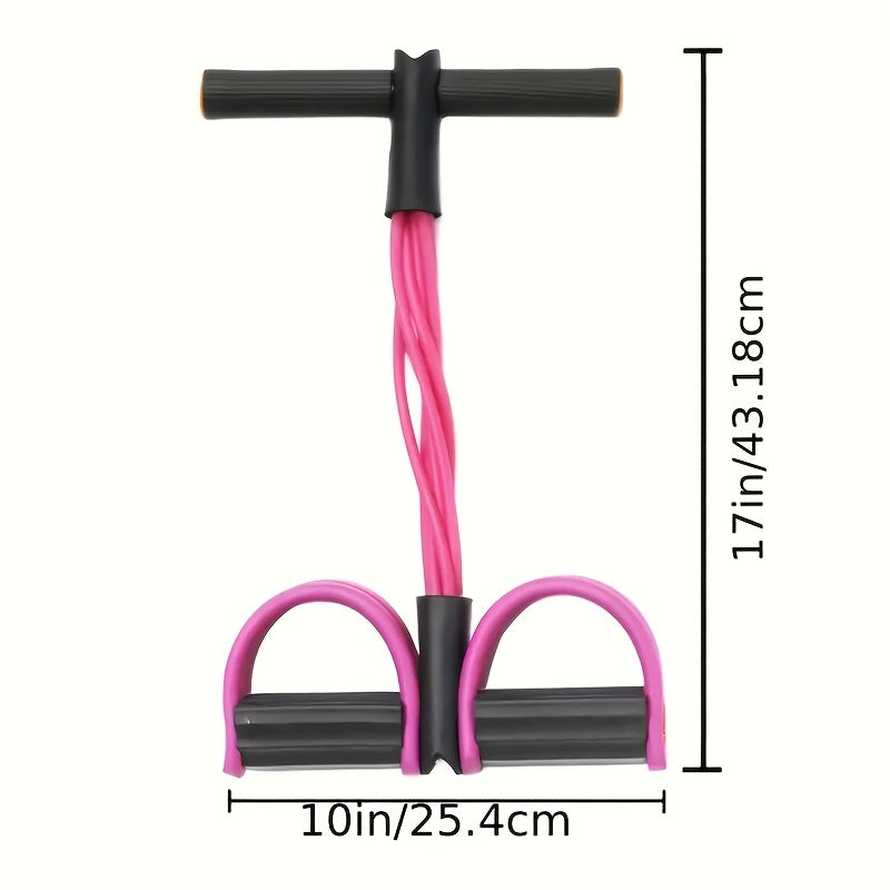 6-Tube PVC Fitness Pedal Rope