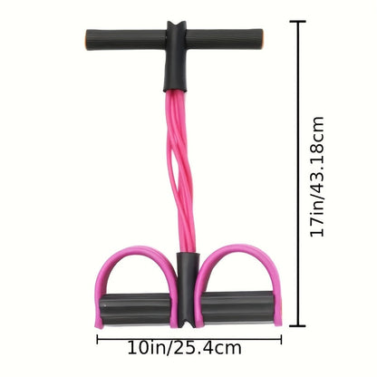 6-Tube PVC Fitness Pedal Rope
