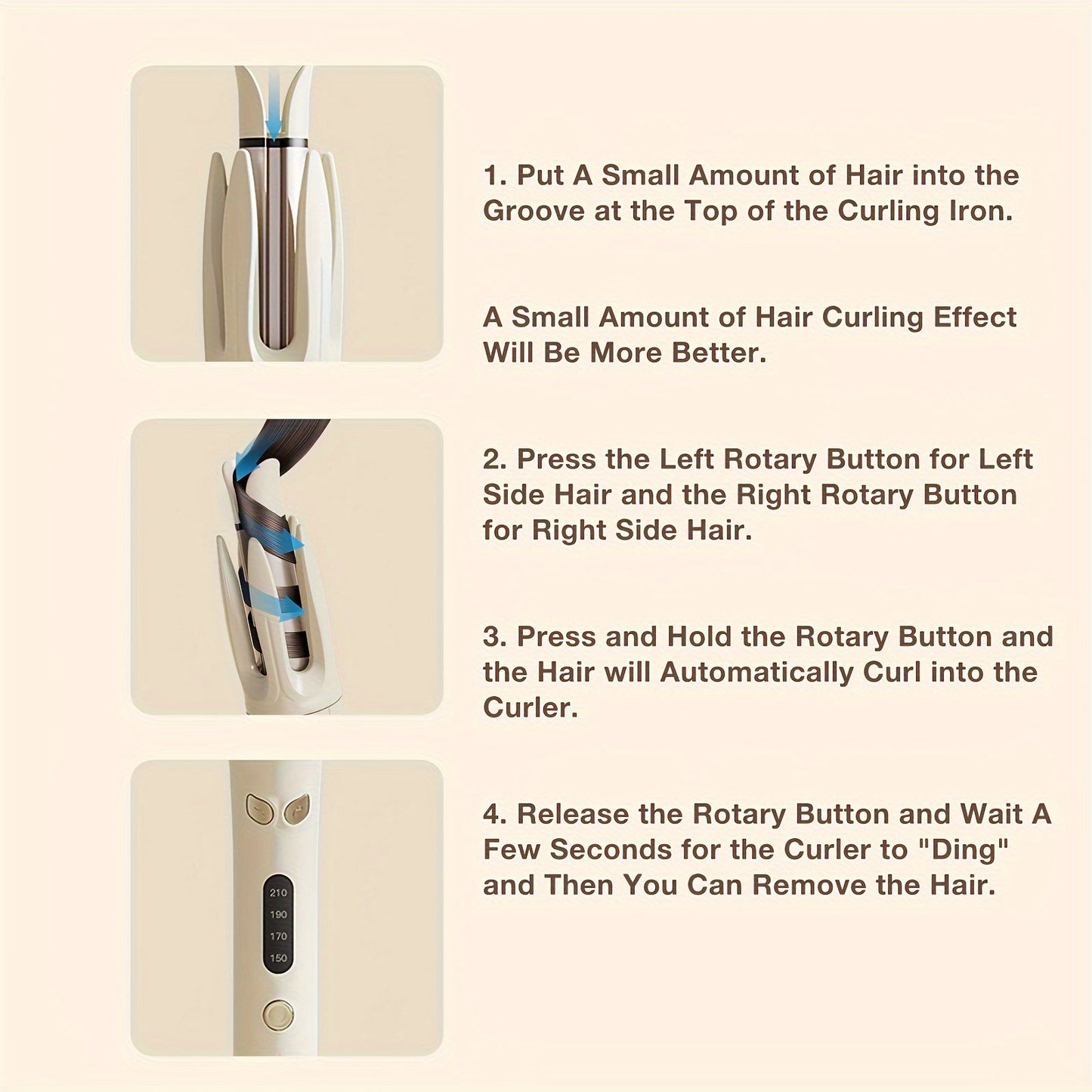 GENAI Automatic Hair Curling Iron