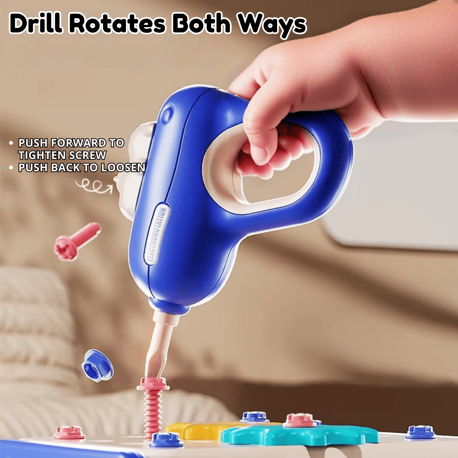 Hippo All - in - one Tool Hub DIY Montessori Tool Box Set - DIYative™