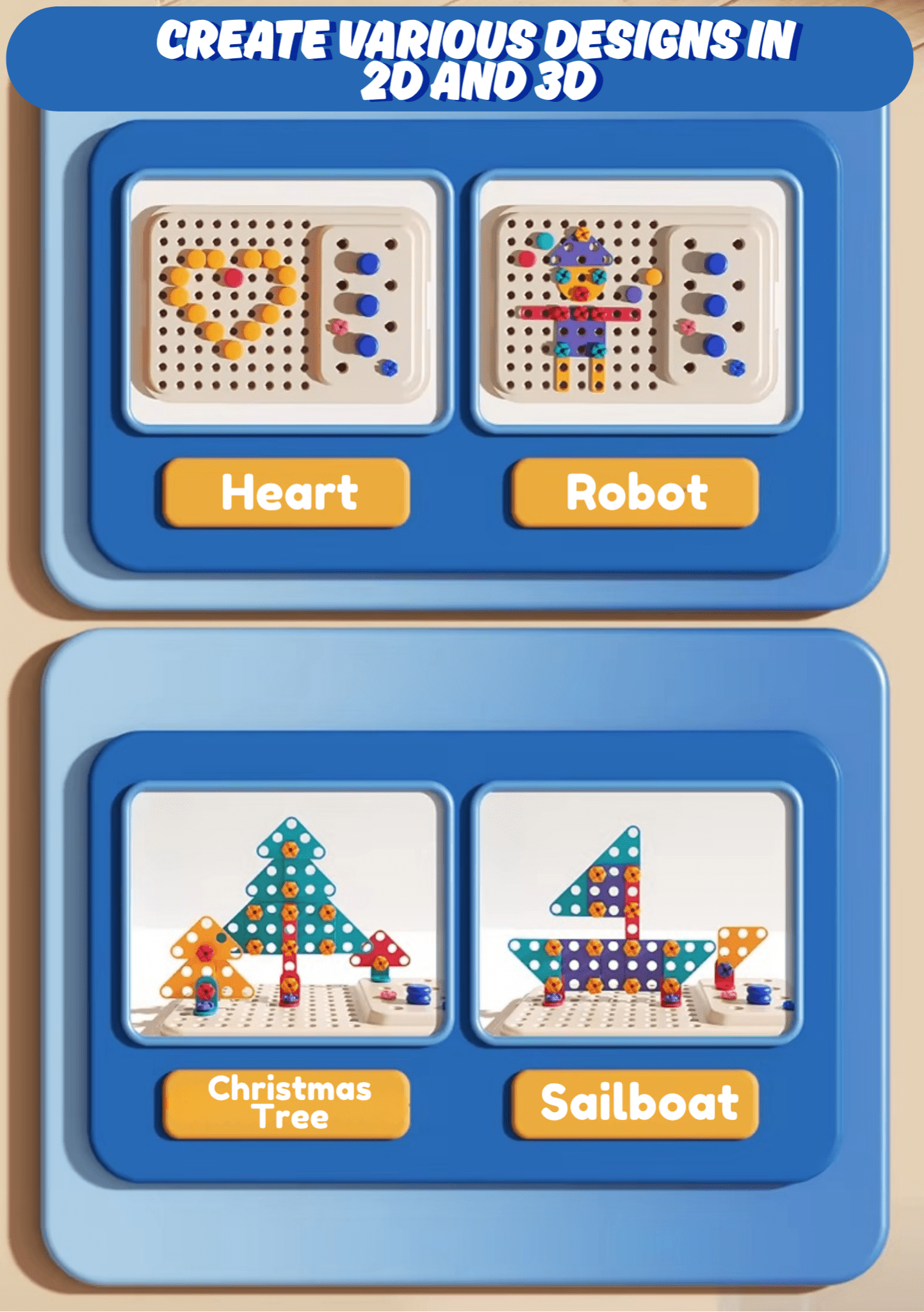 Hippo All - in - one Tool Hub DIY Montessori Tool Box Set - DIYative™