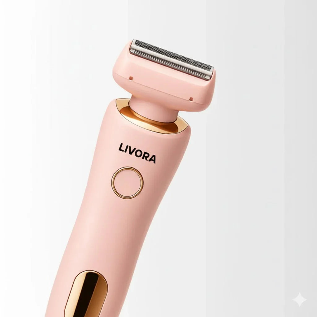 Livora™ SmoothGlide Electric Shaver – Waterproof Hair Removal Electric Razor