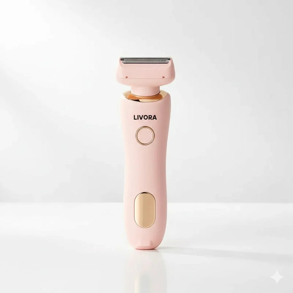 Livora™ SmoothGlide Electric Shaver – Waterproof Hair Removal Electric Razor